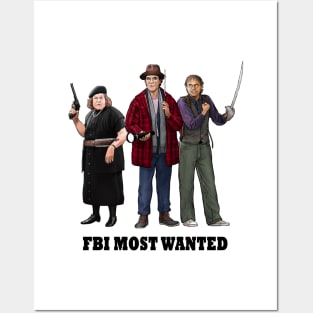 FBI Most Wanted 1985 The Fratellis Crime Family From The Goonies Posters and Art